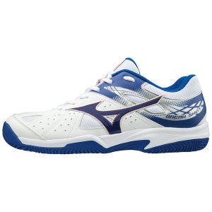 Adidasi Tenis Mizuno Break Shot 2 CC Dama - Albi/Albastri